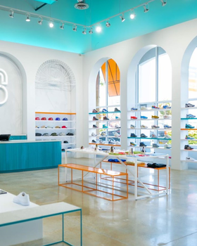 An inside image of SoleFly store