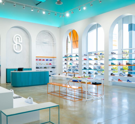 An inside image of SoleFly store