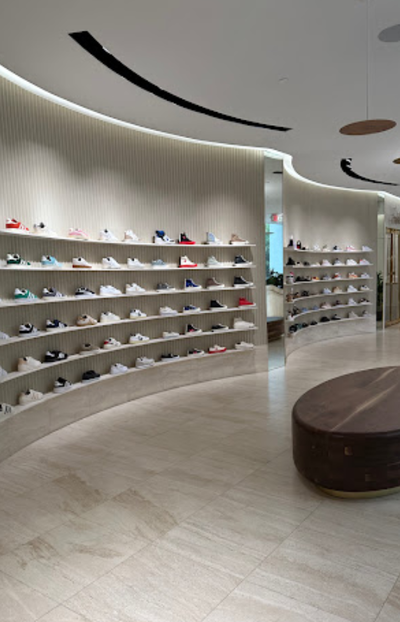 An inside image of Kith Miami store