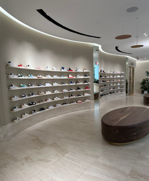 An inside image of Kith Miami store