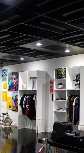 An inside image of The Museum Clothing DC store