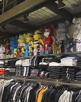 An inside image of Riccardi store
