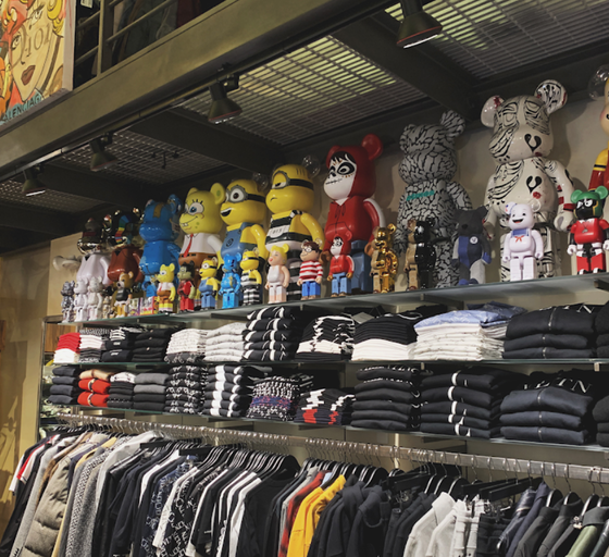 An inside image of Riccardi store