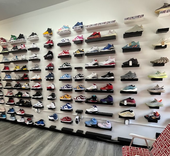 An inside image of Hype Store Boston store