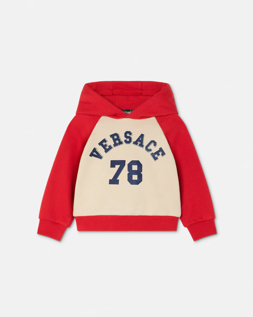 An image of Versace Baby logo baby hoodie
