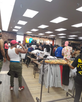 An inside image of Shoe City store