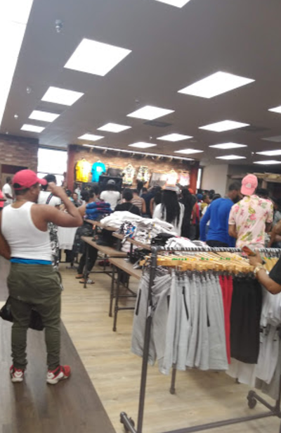 An inside image of Shoe City store