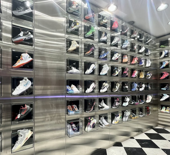 An inside image of Shinzo Paris store