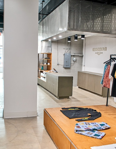 An inside image of Commonwealth DC store