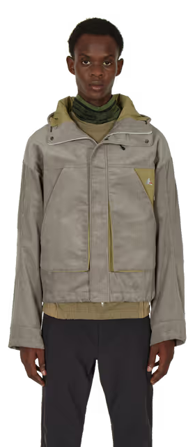 A man wearing ROA jacket and black pants