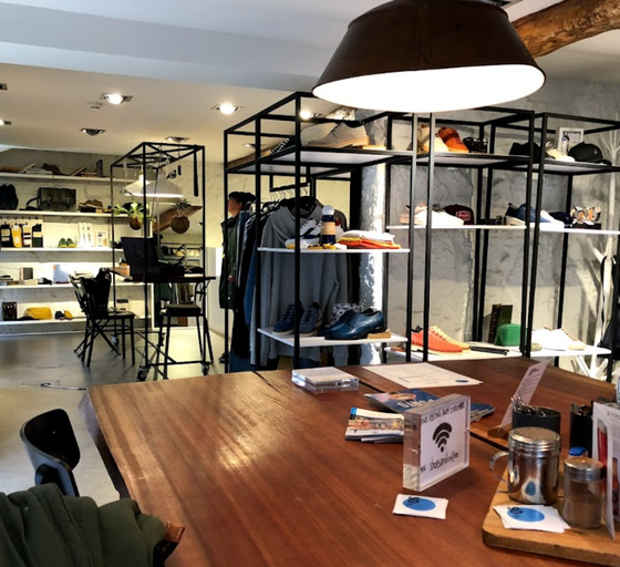 An inside image of The Feeting Room store