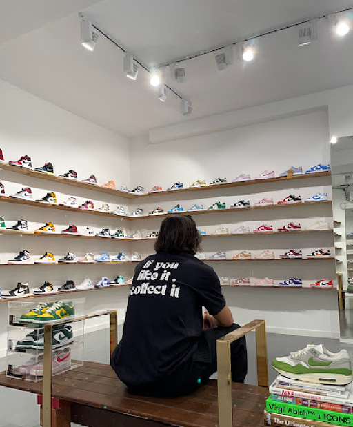 An inside image of Collect store