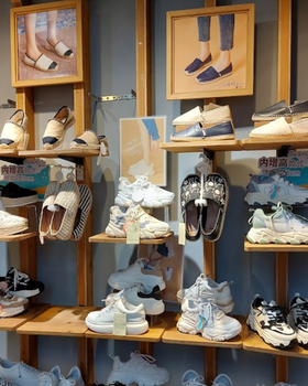 An inside image of Sneakers Street store