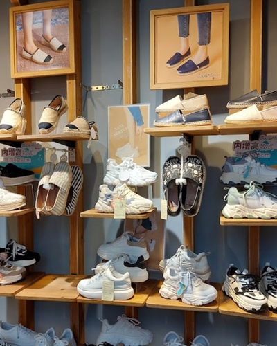 An inside image of Sneakers Street store