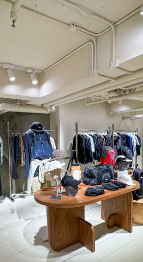 An inside image of D-mop store