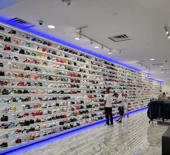An inside image of Urban Necessities store