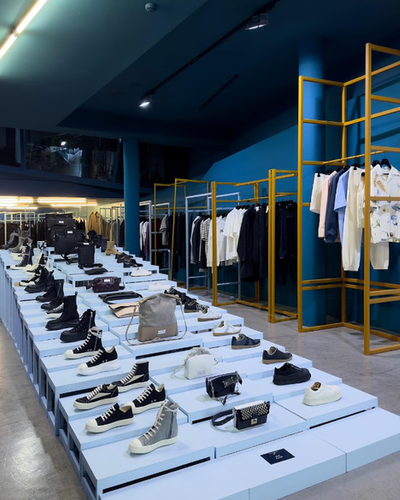 An inside image of Wrong Weather store