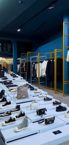 An inside image of Wrong Weather store