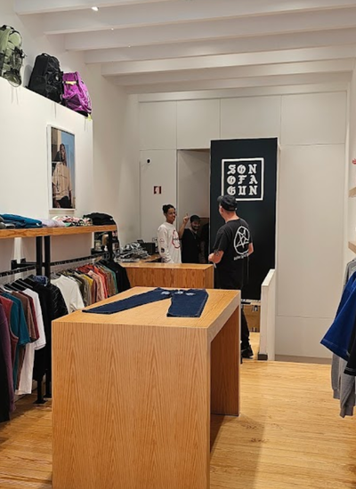 An inside image of Son of a Gun Porto store