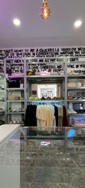 An inside image of Komum store