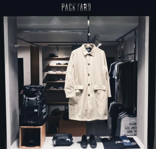 An inside image of Packyard store