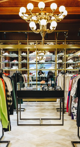 An inside image of Footshop store