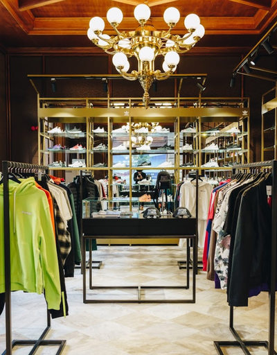 An inside image of Footshop store