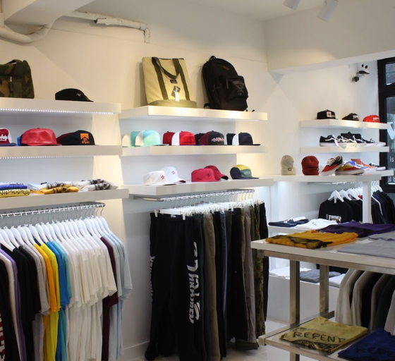 An inside image of 8Five2 Shop store