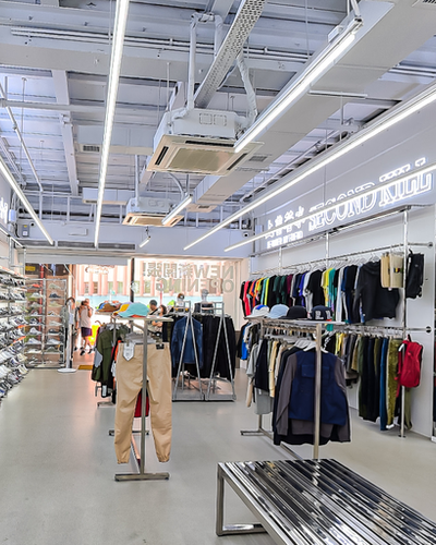 An inside image of Second Kill Sneakers store