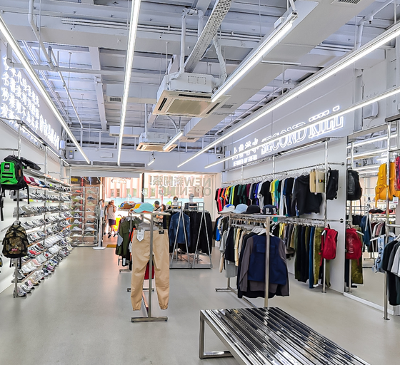An inside image of Second Kill Sneakers store