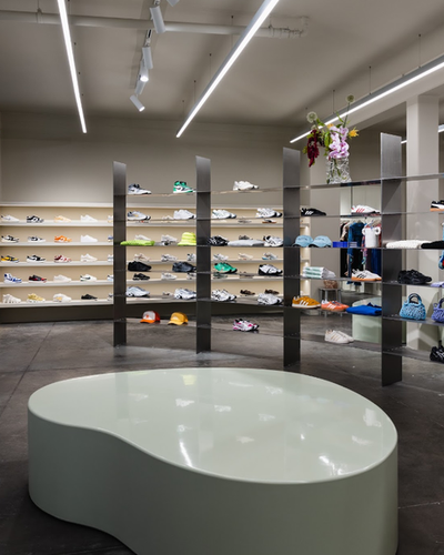 An inside image of Naked Copenhagen store