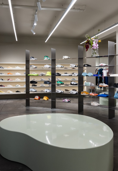 An inside image of Naked Copenhagen store