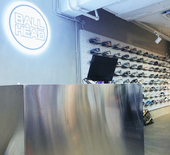 An inside image of Ball Head Sneakers store