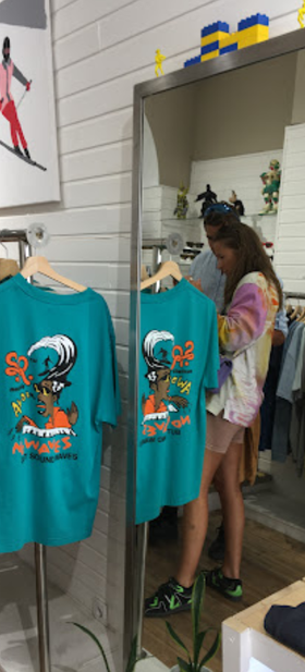An inside image of Sky Walker store
