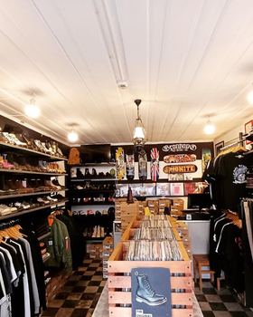 An inside image of Clockwork Store store