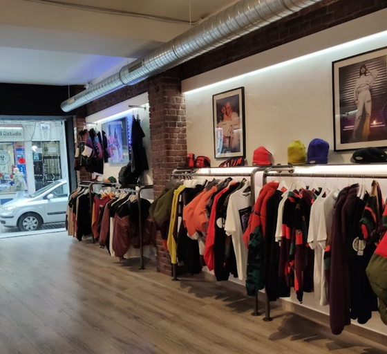 An inside image of Grimey Store Madrid store