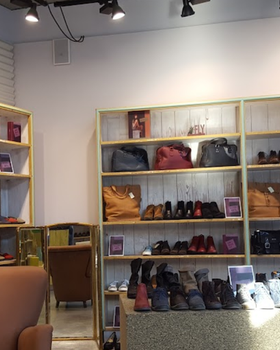 An inside image of Fly London store
