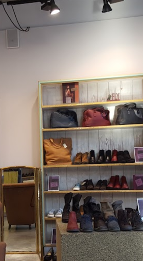 An inside image of Fly London store