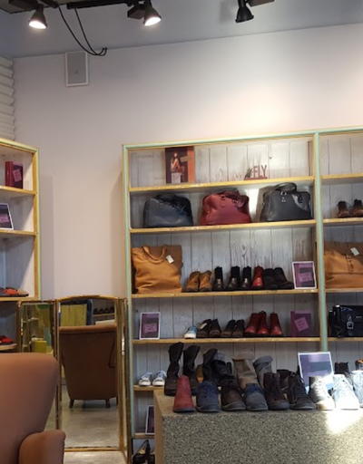 An inside image of Fly London store
