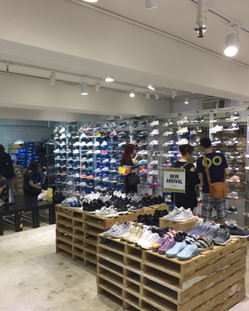 An inside image of Nabwork Sneakers Shop store