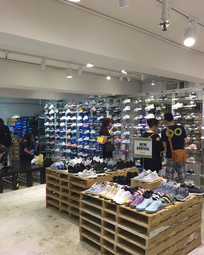 An inside image of Nabwork Sneakers Shop store