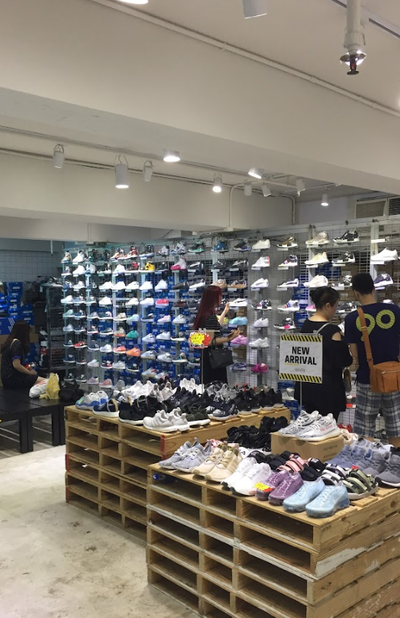 An inside image of Nabwork Sneakers Shop store