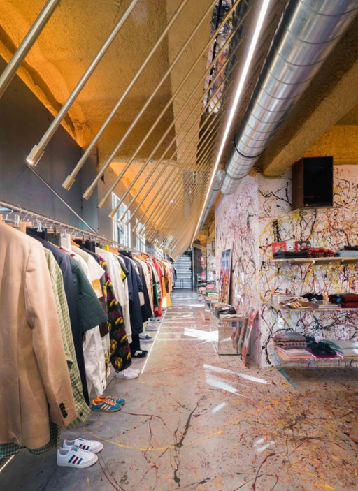 An inside image of Mini Shop Madrid store
