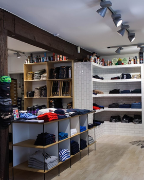 An inside image of Le Fix store