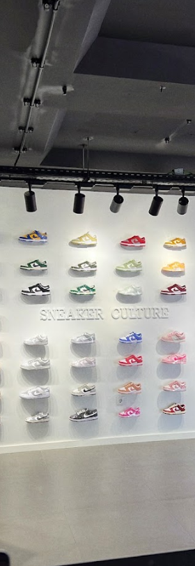 An inside image of Sneaker Culture store