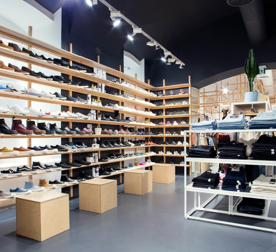 An inside image of Freshlabels store