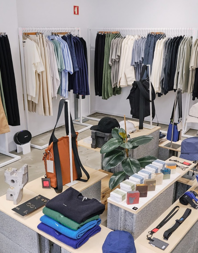 An inside image of wetheknot store