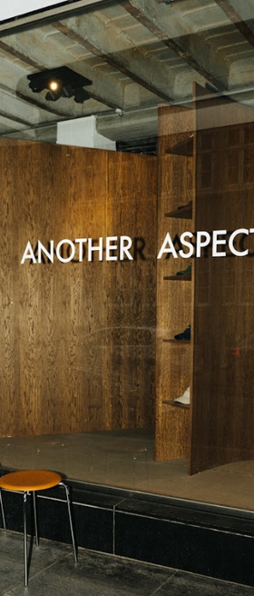 An inside image of Another Aspect store
