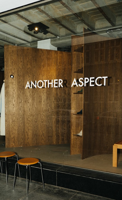 An inside image of Another Aspect store
