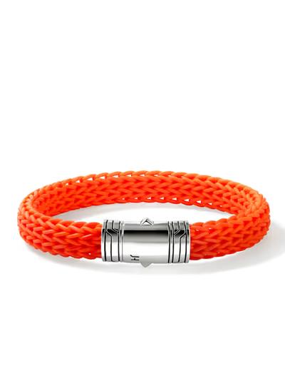 An image of John Hardy orange pusher clasp bracelet